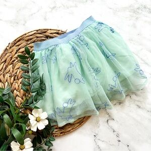 Cat & Jack Girls Easter Bunny Tulle Skirt